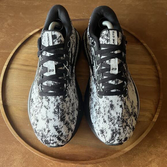 Brooks Adrenaline GTS 23 Supportive Women's Size 8 Oreo Running Sneakers Shoes - Picture 15 of 16